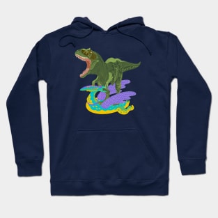 Dino Floaty Junior Swimmer Hoodie